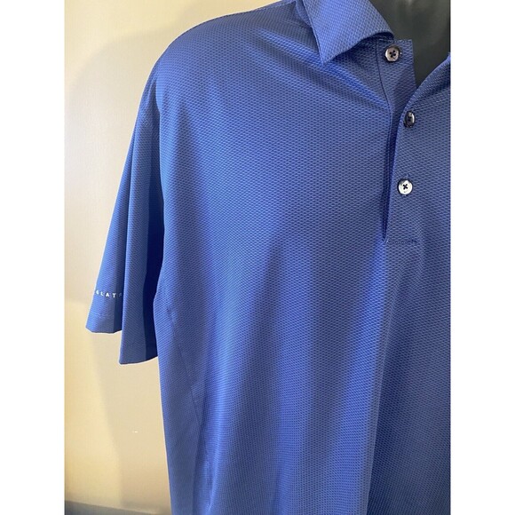 Nike Golf Dri Fit Men’s Blue Polo Size L - Picture 3 of 14